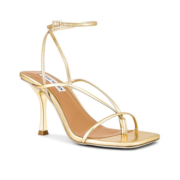 Steve Madden Annie Heel Color Champagne ReV - Picture 4 of 5